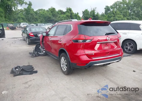 2017 Nissan Rogue Sv z USA, uszkodzony, nr VIN JN8AT2MV1HW265813